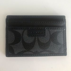 Authentic Coach Credit Card Holder